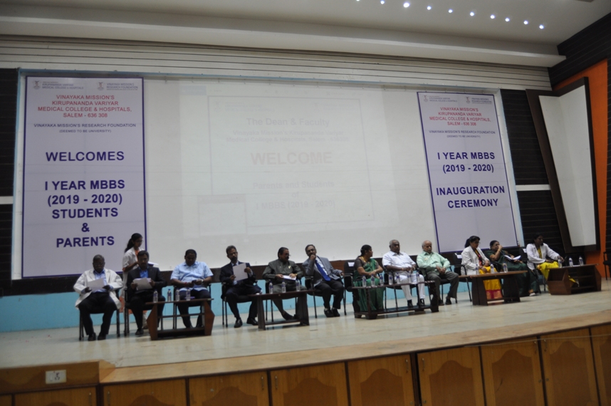 I MBBS Students Induction Programme (2019-2020 batch